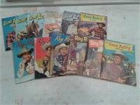 Assorted 10 cent comic books, mostly