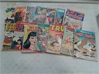 Assorted 10 cent comic books, funnies