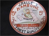 J. PALLEY`S HAMBONE 10" PLATE BAFFALO MARK