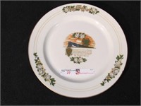 IRON MOUNTAIN ROUTE RAILROAD 10" DINNER PLATE