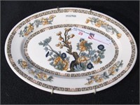 PULLMAN RR INDIAN TREE PATTERN 10 1/2" OVAL PLATER