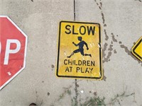 L- CHILDREN AT PLAY SIGN