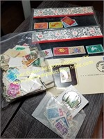 LOT OF MISC. STAMPS, HONG KONG & MORE
