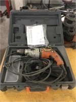 Rigid 1/2" Reversible Hammer Drill w/ Case
