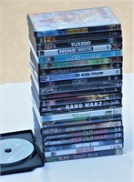 22 DVD Movies in Holders