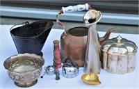 Rustic Vintage Kitchen Lot Coal to Silver