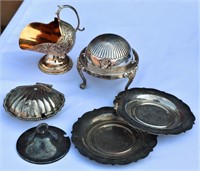 Silver Plated Kitchen Dining Pieces