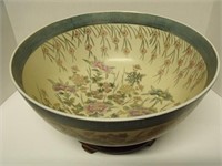 Large Decorative Chinese Bowl