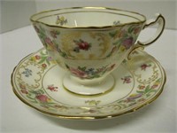 Dresden Sprays Teacup and Saucer by Hammersley