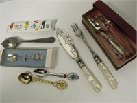 Antique and Souvenir Spoon Lot