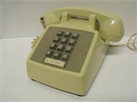 Vintage Push-button Cream Phone