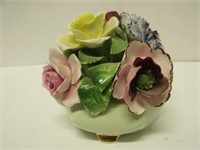 Porcelain Floralsin Vase by Radnor