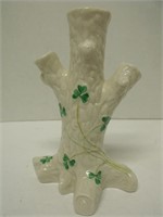 Belleek Tree Vase w/ Green Mark