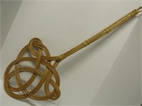 Antique Wicekr Rug Beater