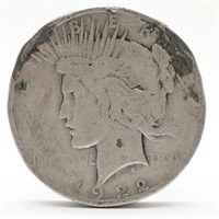 1922-D Peace Silver Dollar - G