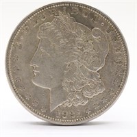 1921-S Morgan Silver Dollar - AU