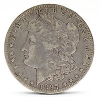 1897-O Morgan Silver Dollar - XF