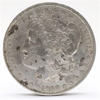 1890-O Morgan Silver Dollar - VF