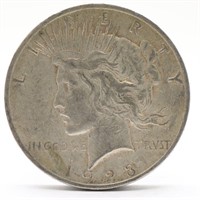 1923-P Peace Silver Dollar - F