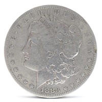 1883-S Morgan Silver Dollar - F
