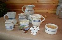 Misc Pottery Pitchers and Salt Shakers