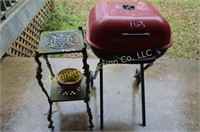BBQ Pit and Plant Stand