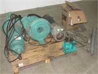 Assorted Pumps with Motors-