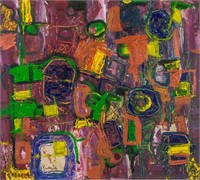 Richard Diebenkorn American Abstract Oil on Canvas