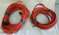 Set Of 2 Air Hoses / Extension Cord Approx 30'