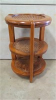 Round Wicker Table