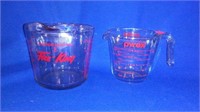 Genuine Pyrex Measuring Cups