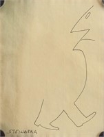 Saul Steinberg American Pop Art Ink on Paper