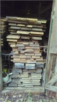 Lg Quantity Of Nice Hard Wood Planks 8' X 1" To