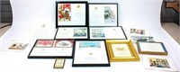 Signed Presidential  Xmas Cards & Invitations