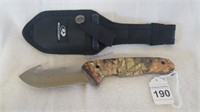 Mossy Oak Gut Hook Knife