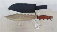 Timber Rattler Sinful Spiked Bowie Knife