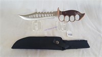 Maxam Hunting Knife W/ Brass Knuckles