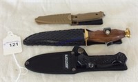 Pocket Knives W/ Sheaths