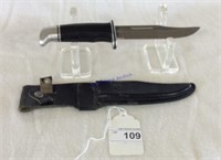 Buck 119C Knife W/ Sheath