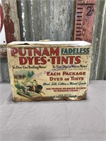 Putnam Fadeless Dyes-Tints sales cabinet w/ dyes