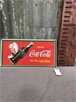 Drink Coca-Cola enamel sign