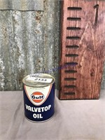 Gulf Valvetop Oil one pint can