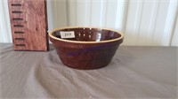Brown Marcrest oven stone ware bowl