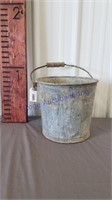 Galvanized bucket