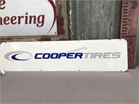 Cooper Tires metal sign