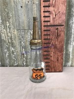 Phillips 66 quart oil bottle w/ spout