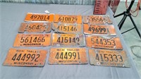License plates (semi trailer)