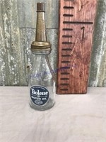 Tiolene Motor Oil quart bottle w/ spout