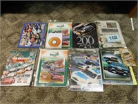 Official Nascar souvenir programs, 2001 - 2003,