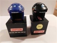 Two Dale Earnhardt #3 Simpson miniature racing